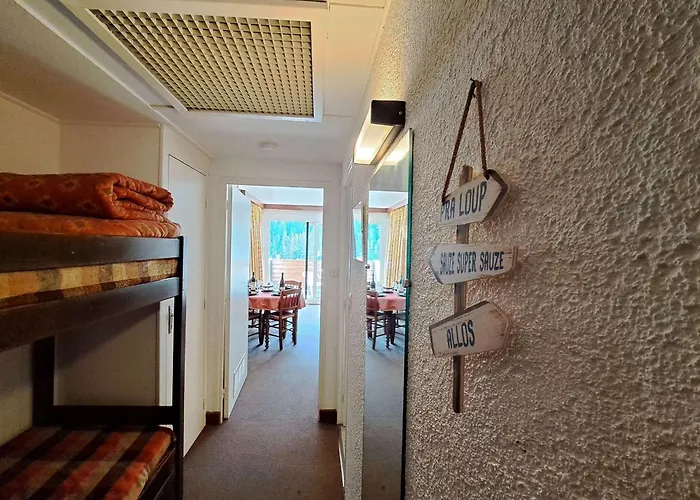 A Pra-loup Avec Balcon Et Vue Sur Montagne - Fr-1-165a-80 Uvernet-Fours